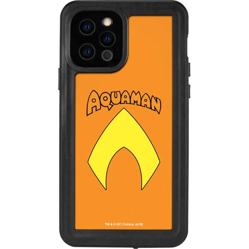 DC Comics Aquaman Classic Logo iPhone 12 Pro Waterproof Case