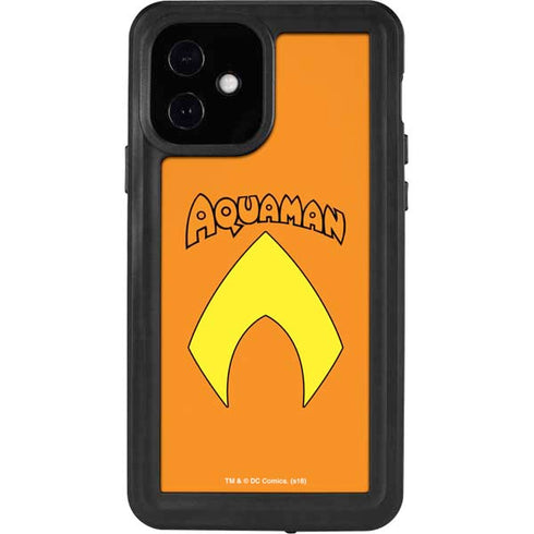 DC Comics Aquaman Classic Logo iPhone 12 Waterproof Case