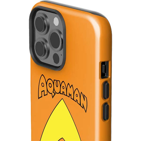 DC Comics Aquaman Classic Logo iPhone 15 Pro Max Impact Case