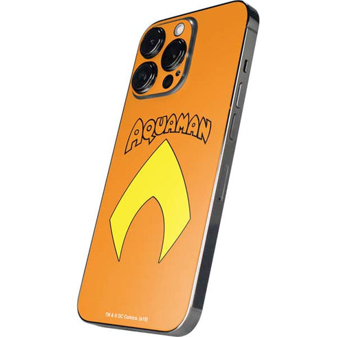DC Comics Aquaman Classic Logo iPhone 15 Pro Skin