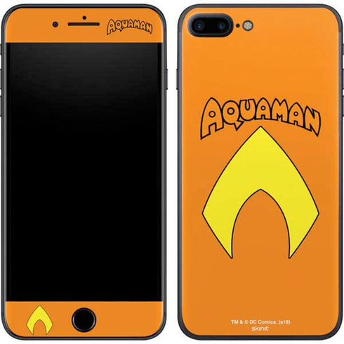 DC Comics Aquaman Classic Logo iPhone 7 Plus Skin