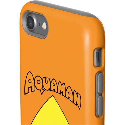 DC Comics Aquaman Classic Logo iPhone SE (2nd & 3rd Gen) Pro Case