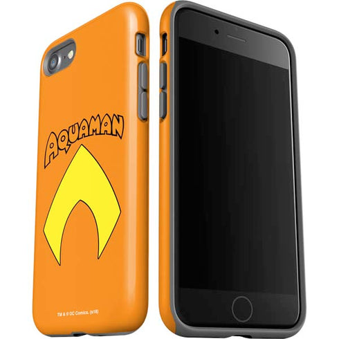 DC Comics Aquaman Classic Logo iPhone SE (2nd & 3rd Gen) Pro Case