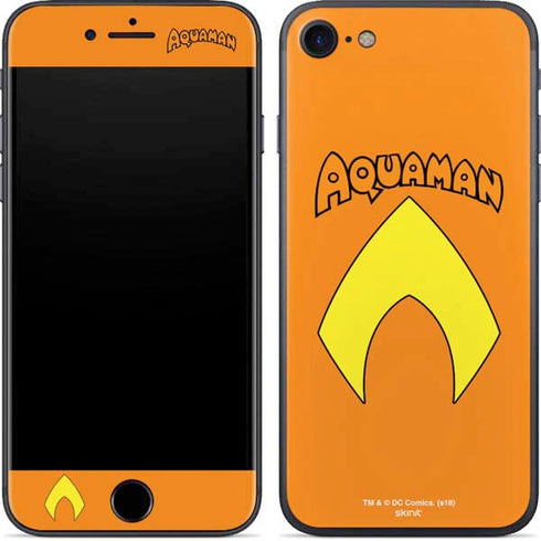 DC Comics Aquaman Classic Logo iPhone SE (2nd & 3rd Gen) Skin