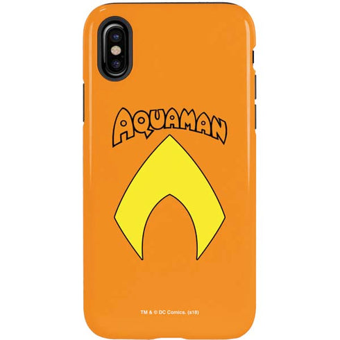 DC Comics Aquaman Classic Logo iPhone X Pro Case