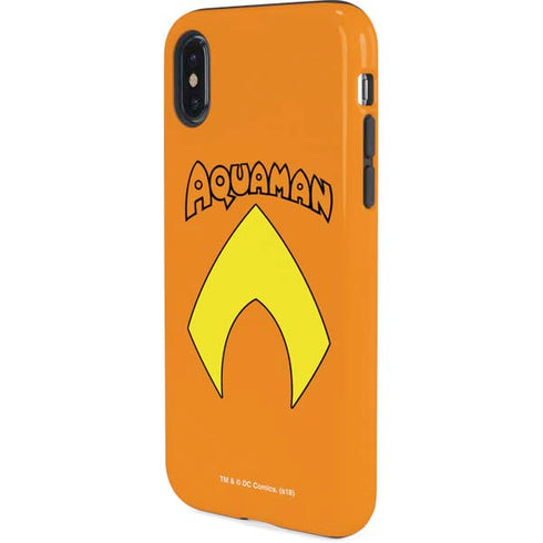 DC Comics Aquaman Classic Logo iPhone X Pro Case