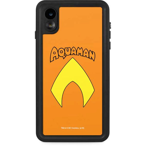 DC Comics Aquaman Classic Logo iPhone XR Waterproof Case