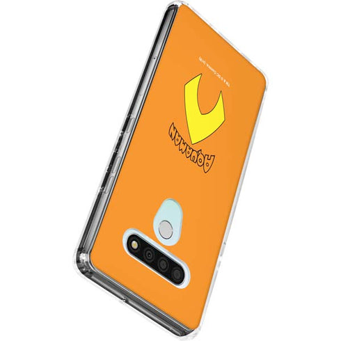 DC Comics Aquaman Classic Logo LG Stylo 6 Clear Case