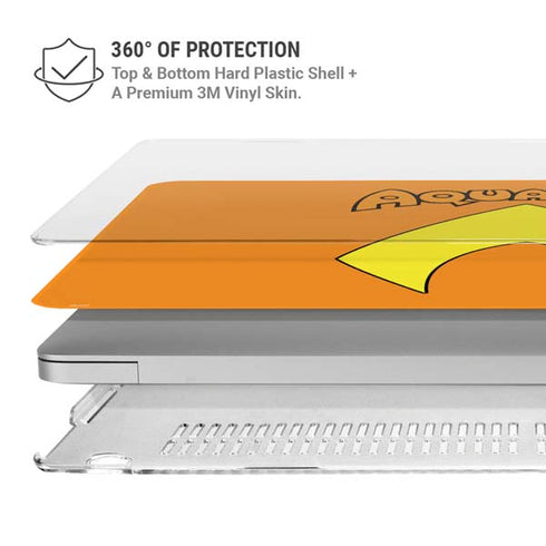 DC Comics Aquaman Classic Logo MacBook Air 13in M1 (2021) Case plus Skin