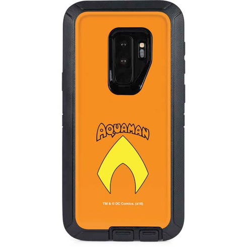 DC Comics Aquaman Classic Logo Otterbox Defender Galaxy Skin