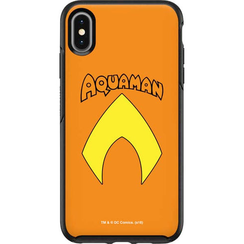 DC Comics Aquaman Classic Logo Otterbox Symmetry iPhone Skin