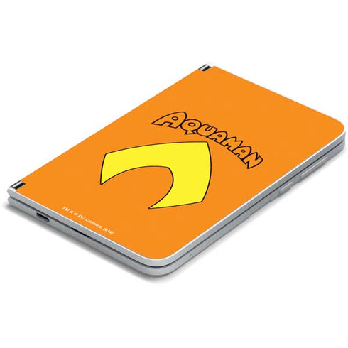 DC Comics Aquaman Classic Logo Surface Duo Skin