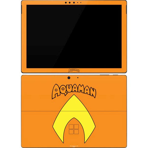 DC Comics Aquaman Classic Logo Surface Pro 7 Skin
