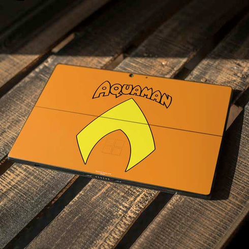 DC Comics Aquaman Classic Logo Surface Pro 7 Skin