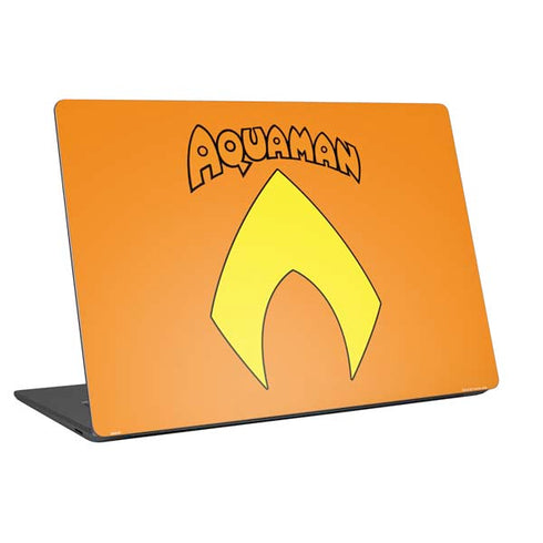 DC Comics Aquaman Classic Logo Universal Laptop 11in (8.8 x 6.2in) Skin
