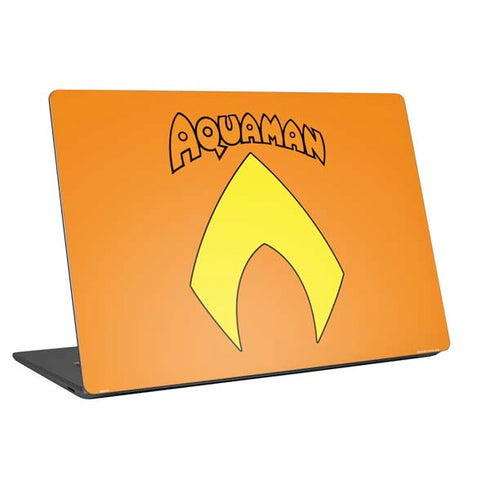 DC Comics Aquaman Classic Logo Universal Laptop 14in (11.4 x 8.2in) Skin