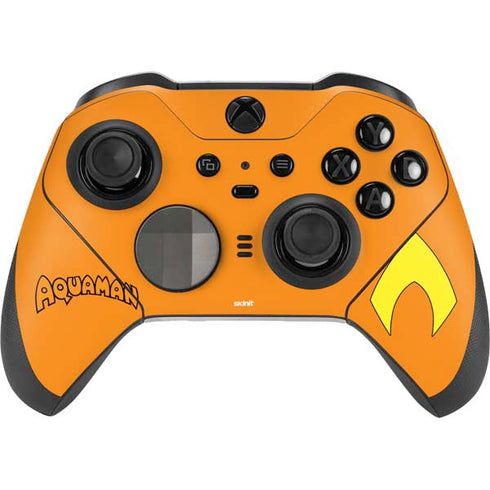 DC Comics Aquaman Classic Logo Xbox Elite Wireless Controller Series 2 Skin