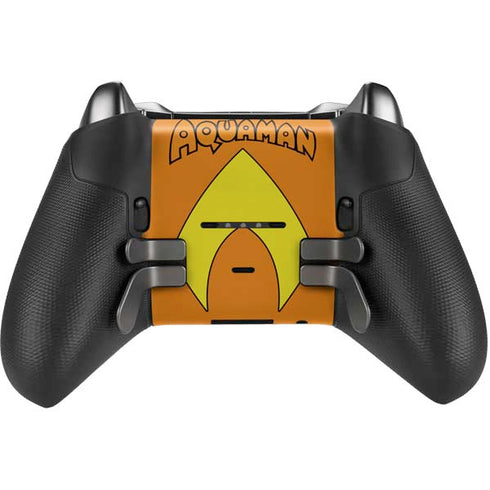 DC Comics Aquaman Classic Logo Xbox Elite Wireless Controller Series 2 Skin