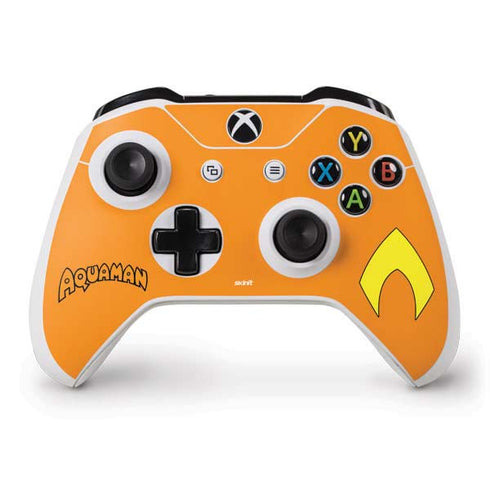 DC Comics Aquaman Classic Logo Xbox One S Controller Skin