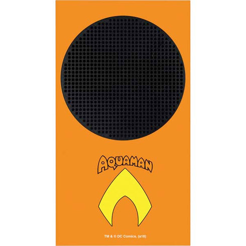 DC Comics Aquaman Classic Logo Xbox Series S Skins