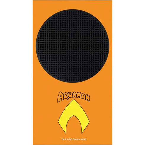 DC Comics Aquaman Classic Logo Xbox Series S Console Skin
