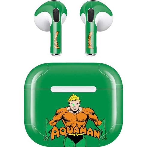 DC Comics Aquaman Classic Art Pose Apple AirPods (3rd Gen 2021) Skin