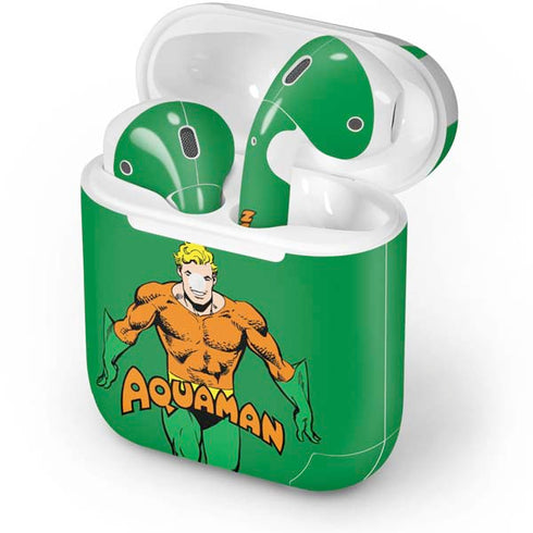 DC Comics Aquaman Classic Art Pose Apple AirPods Skin