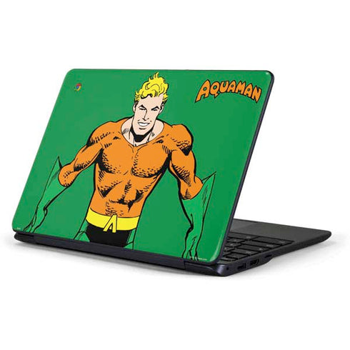 DC Comics Aquaman Classic Art Pose Samsung Chromebook Skin