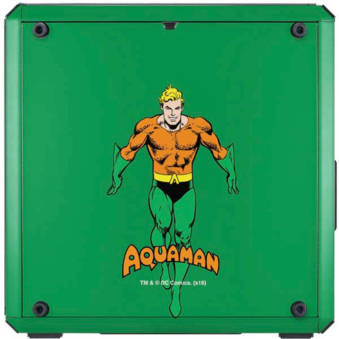 DC Comics Aquaman Classic Art Pose Cooler Master MasterBox Q300L Mini Tower Skin