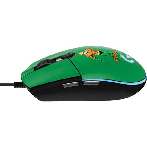 DC Comics Aquaman Classic Art Pose G203 Prodigy RGB Wired Gaming Mouse Skin