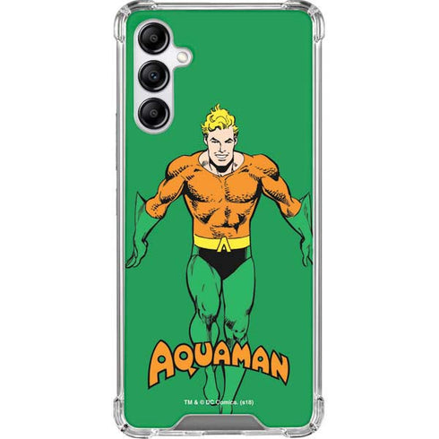 DC Comics Aquaman Classic Art Pose Galaxy A14 5G Clear Case
