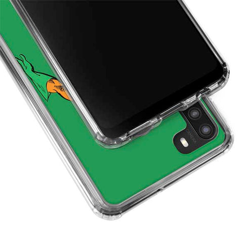 DC Comics Aquaman Classic Art Pose Galaxy A21 Clear Case