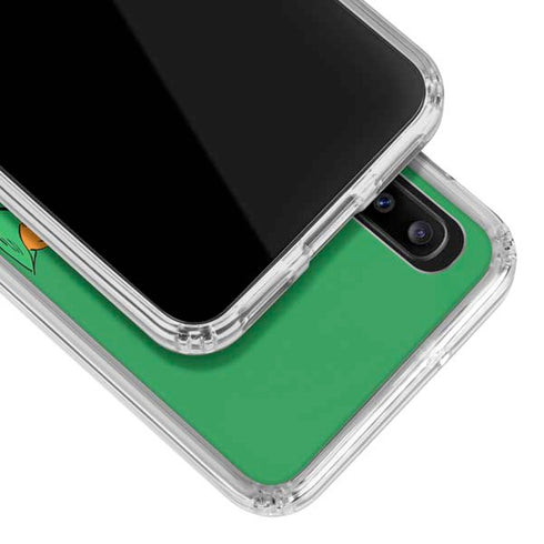 DC Comics Aquaman Classic Art Pose Galaxy A30 Clear Case