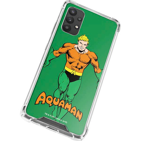 DC Comics Aquaman Classic Art Pose Galaxy A32 5G Clear Case