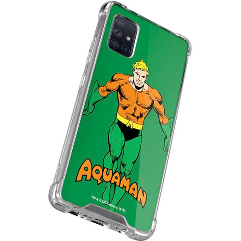 DC Comics Aquaman Classic Art Pose Galaxy A51 5G Clear Case