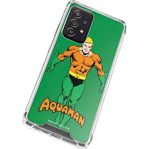 DC Comics Aquaman Classic Art Pose Galaxy A52 5G Clear Case