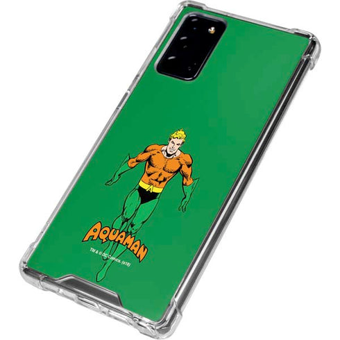 DC Comics Aquaman Classic Art Pose Galaxy Note20 5G Clear Case