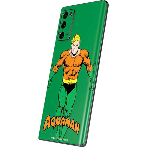 DC Comics Aquaman Classic Art Pose Galaxy Note20 5G Skin