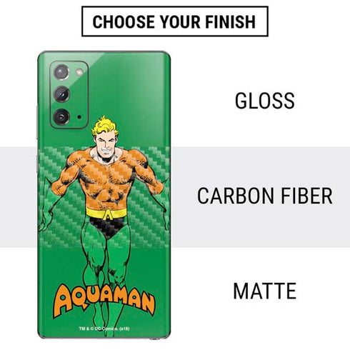 DC Comics Aquaman Classic Art Pose Galaxy Note20 5G Skin