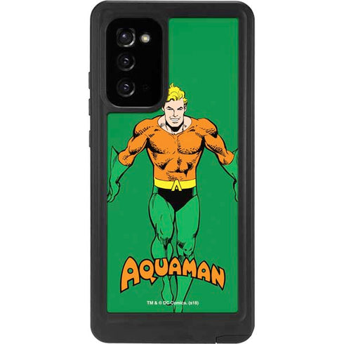DC Comics Aquaman Classic Art Pose Galaxy Note20 5G Waterproof Case