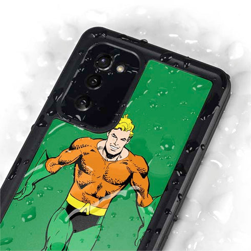 DC Comics Aquaman Classic Art Pose Galaxy Note20 5G Waterproof Case