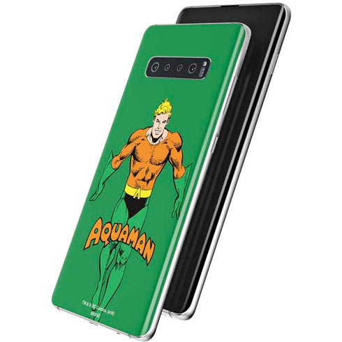 DC Comics Aquaman Classic Art Pose Galaxy S10 Plus Skin