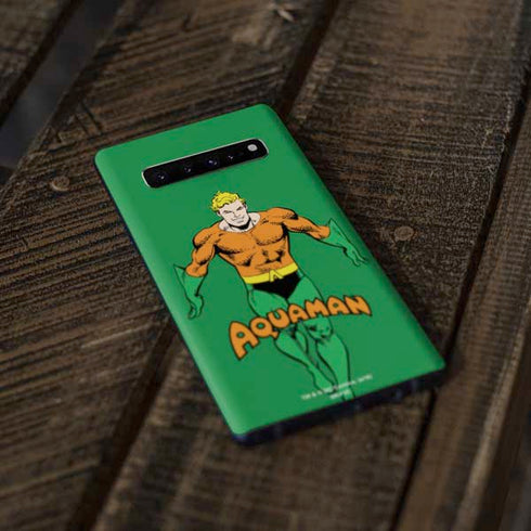 DC Comics Aquaman Classic Art Pose Galaxy S10 Skin