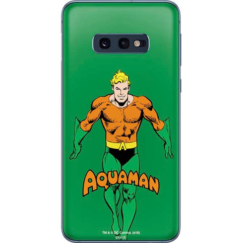 DC Comics Aquaman Classic Art Pose Galaxy S10e Skin