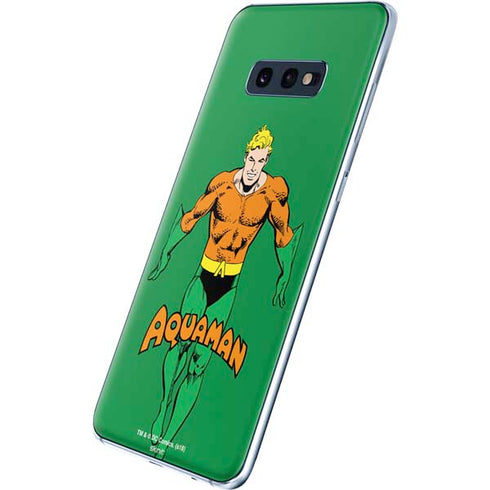 DC Comics Aquaman Classic Art Pose Galaxy S10e Skin