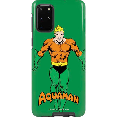 DC Comics Aquaman Classic Art Pose Galaxy S20 Plus Pro Case
