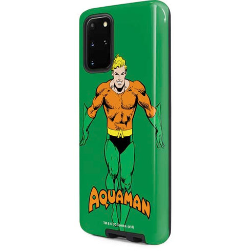 DC Comics Aquaman Classic Art Pose Galaxy S20 Plus Pro Case