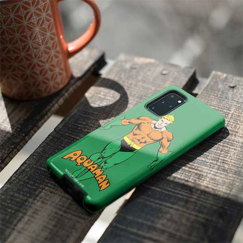 DC Comics Aquaman Classic Art Pose Galaxy S20 Plus Pro Case