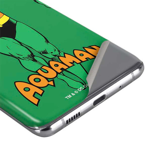 DC Comics Aquaman Classic Art Pose Galaxy S20 Plus Skin