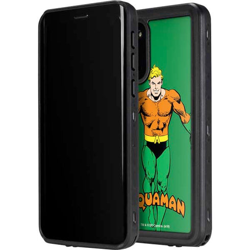 DC Comics Aquaman Classic Art Pose Galaxy S20 Plus Waterproof Case